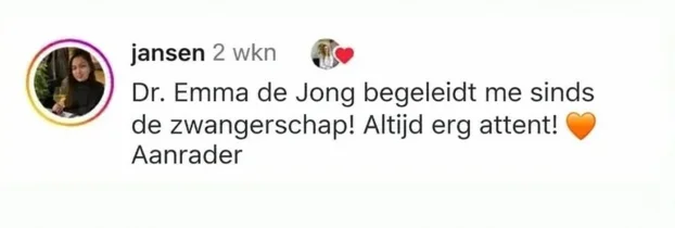 Recensie van een moeder over het werk van dr. Emma de Jong